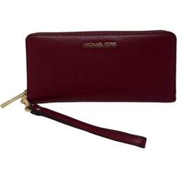 Michael Kors Jet Set Travel Large Continental Wristlet Wallet - Mulberry