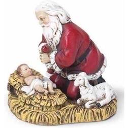 Roman Kneeling Santa Christmas Tree Ornament 2.6"