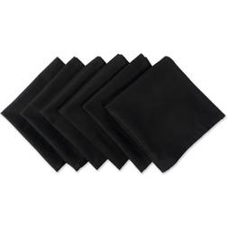 DII Basics In Cloth Napkin Black (50.8x50.8)