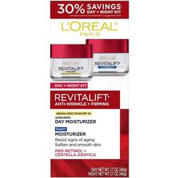 L'Oréal Paris Revitalift Anti-Wrinkle with Base Day and Night Moisturizer 2 Count