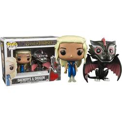 Funko Game of Thrones Daenerys & Drogon 2-Pack Pop! Vinyls