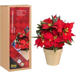 Idena Poinsettia Weihnachtsdekoration