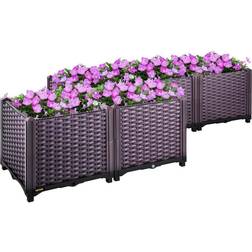 VEVOR Raised Garden Bed 5-pack 15.7x15.7x14.5"