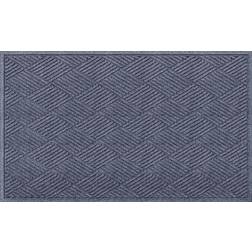 Bungalow Flooring Weather Guard Diamonds 22" X 60" Door Blue