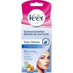 Veet Hair removal Warm- & Kaltwachs Face Facial 20 Stk.