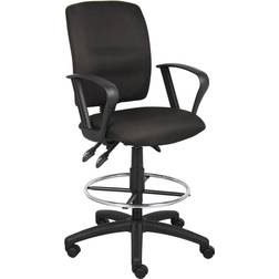 Boss Multi-Function Fabric Drafting Stool with Loop Arms