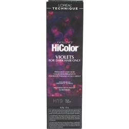 Paris Excellence Hicolor Permanent Hair Color, True Violet, 1.74 Oz