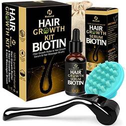 Roller for Hair Growth, Biotin Hair Growth Oil