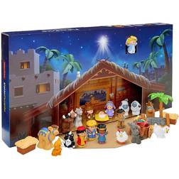 little people nativity advent calendar