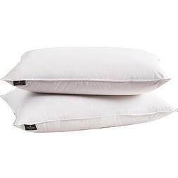 To Organic Poly-Around Goose Feather Down Complete Decoration Pillows White