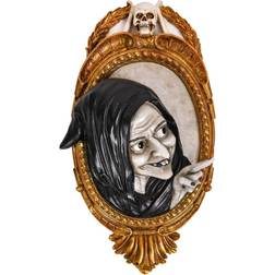 National Tree Company 24" Halloween Witch - Black Wall Decor