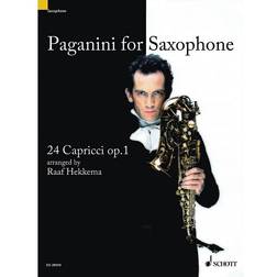 Schott Paganini For Saxophone (24 Capricci, Op. 1 Soprano Or Alto Saxophone) Woodwind Series