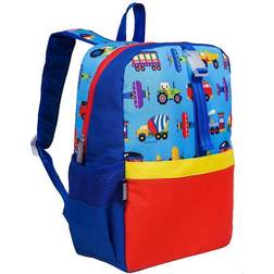 Wildkin Boys Trains, Planes & Trucks Pack-it-all Backpack, Blue