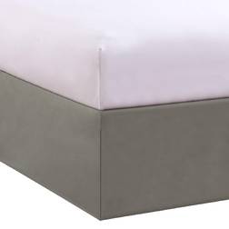 Bed Maker's Lift Mattress Classic Valance Sheet Silver