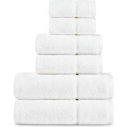 Vera Wang Modern Lux Bath Towel White