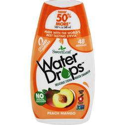 SweetLeaf Wisdom Natural Water Drops Stevia Enhancer Peach