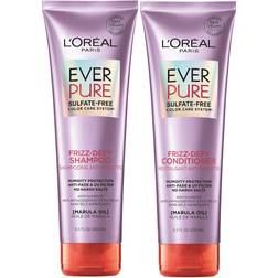 L'Oréal Paris Hair Care EverPure Frizz Defy Sulfate Free Shampoo Conditioner