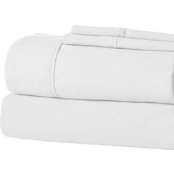 Modern Threads Luxurious Microfiber Bed Sheet White (259.1x228.6)