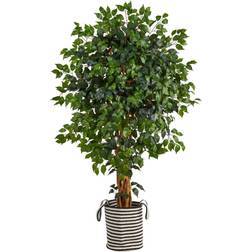 Nearly Natural 5.5Ft Ficus Tree