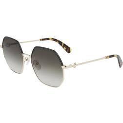 Longchamp LO 140SL 727, SQUARE Sunglasses, FEMALE