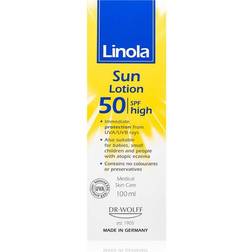 Linola Sun Lotion SPF50 Sunscreen Cream Atopic Skin
