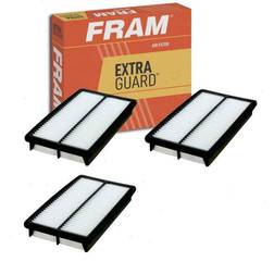 3 pc FRAM Extra Guard CA10013 Air Filters