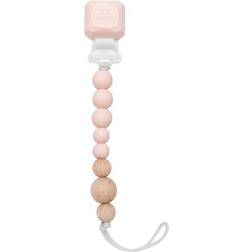 Loulou Lollipop Soother Pacifier Clip In Pink Pink