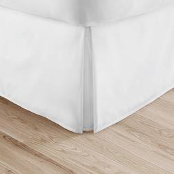 Home Collection Comfort Luxury Pleated 14" Valance Sheet White