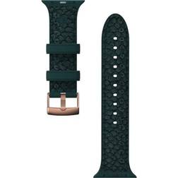 Njord byELEMENTS Salmon Leather Watch Band for Apple Watch 44/45mm