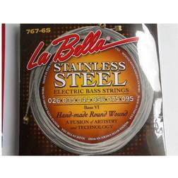 La Bella 7676s bass vi strings stainless roundwound