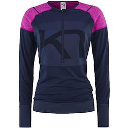 Kari Traa Stil Half Zip Baselayer - Recycled Royal Blue