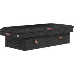 Weather Guard Saddle Truck Tool Box Aluminum Full Extra Wide Textured Matte Black