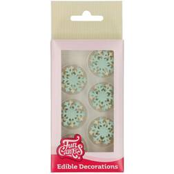 Funcakes SugarPaste Decorations Snowflakes sæt/6 Utstikker