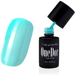 OneDor One Step Gel Polish UV Soak Off Nail Polish No Base or Top Coat Nail