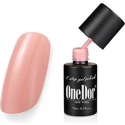 OneDor One Step Gel Polish UV Off Nail Polish No Base or Top Coat Nail