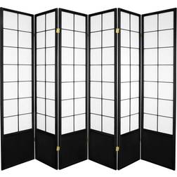 Oriental Furniture Tall Zen Shoji 6 Panels Room Divider 102x70.2"