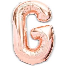 2 Packs Jumbo Letter G Rose Gold Balloons 40 for Any Occasions Party Decorations