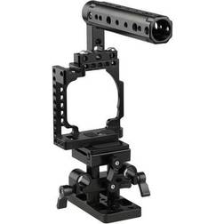 CAMVATE Camera Cage with Handle and ARCA QR Baseplate