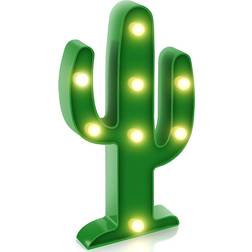 Koicaxy Cactus Light Room Decor Lighting, LED Cactus Night Wall Lamp