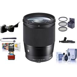 16mm f/1.4 DC DN Contemporary Lens for Micro Four Thirds Black