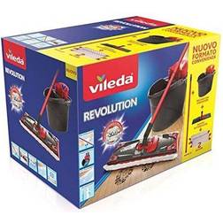 Vileda 158575 Box System Mop, Game with STRIZZATORE, Cube, plate rectangular