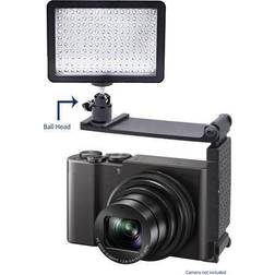 Sony Cyber-shot DSC-RX100 Professional Long Life Multi-LED Dimmable Video Light w/ Bracket