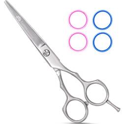 Equinox Barber & Salon Styling Series, Barber Hair Cutting Scissors/Shears, 6.0" Overall Length