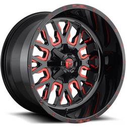 Fuel Off-Road Stroke D612, 18x9 Wheel on on 127 Bolt