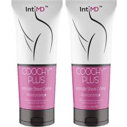 COOCHY PLUS 2 Pack Intimate Shave Cream Rash-Free With