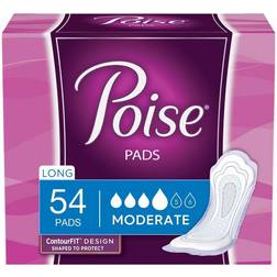 Postpartum Incontinence Bladder Control Pads for Women - Moderate Absorbency Long