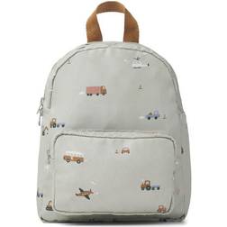 Liewood Allan Backpack - Vehicles/Dove Blue Mix