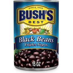 BUSH'S BEST Canned Black Beans Source Plant Based Protein Fiber, Low