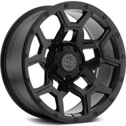 Black Rhino Overland 17x8 5x114.3 5x4.5" +35mm Matte Wheel Rim