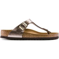 Birkenstock Gizeh Birko-Flor - Electric Metallic Taupe